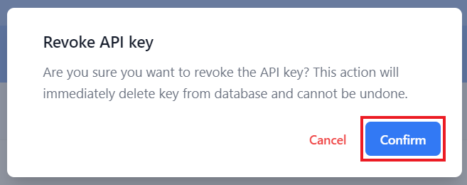 Screenshot Confirm Renew API Key